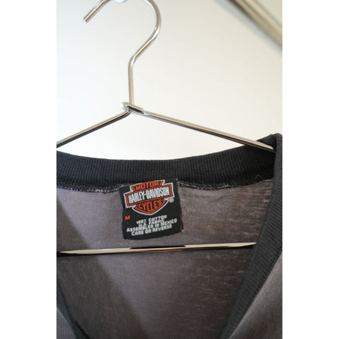 "Retail" Vintage Harley Davidson Smoky Mountain Maryville, TN L/S Tee Shirt Medium Men's