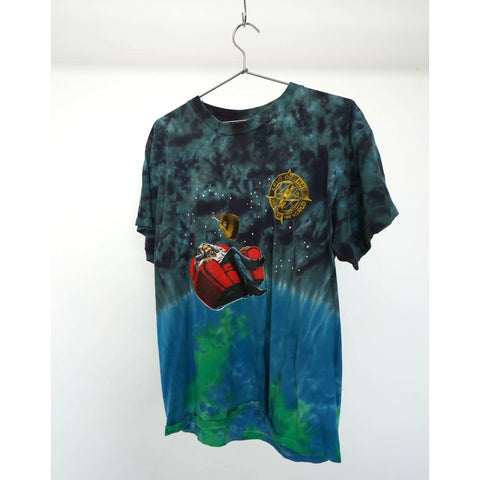 "Retail" VTG Sundog Folk-Blues Singer Arlo Guthrie All Over The World Tie Dye Tee Shirt L