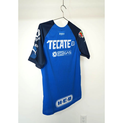"Retail" Puma Monterrey 22/23 Away Soccer Jersey Blue Small Men's NWT