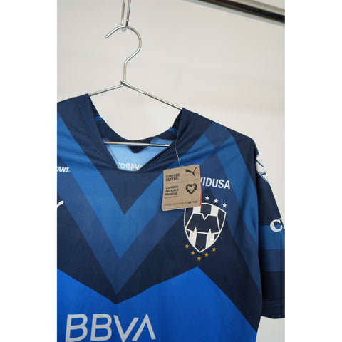 "Retail" Puma Monterrey 22/23 Away Soccer Jersey Blue Small Men's NWT