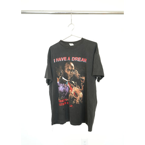 "Retail" Vintage Martin Luther King, Jr. I Have A Dream Single Stitch Tee Shirt Black