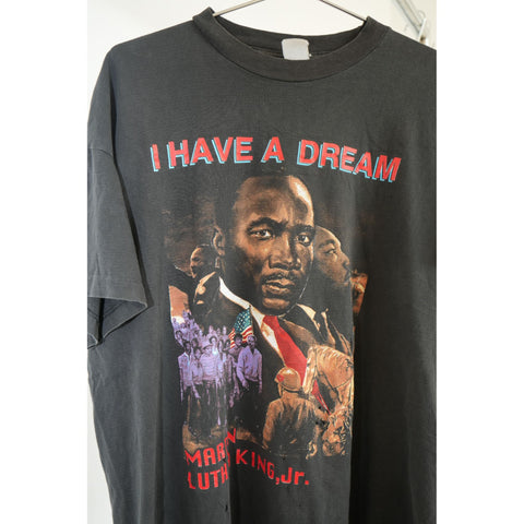 "Retail" Vintage Martin Luther King, Jr. I Have A Dream Single Stitch Tee Shirt Black