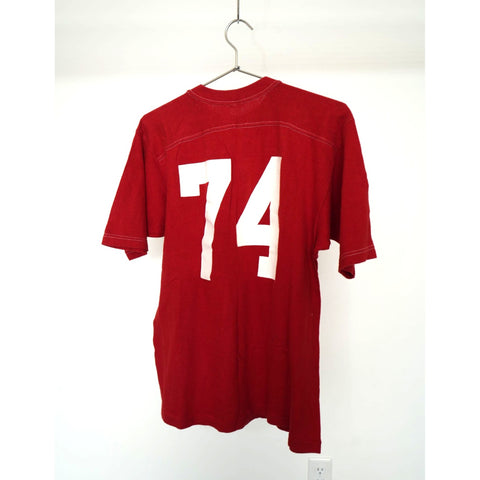 "Retail" Vintage Champion Cooks Springs #74 Jersey Shirt Red Large Made in USA