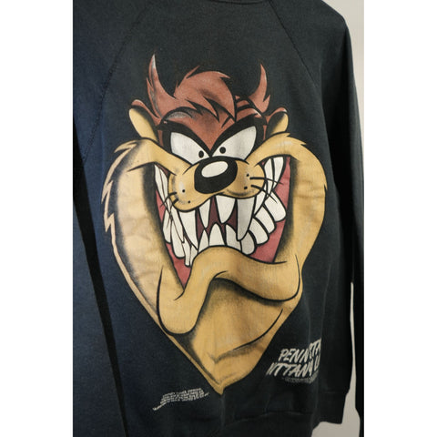 "Retail" VTG Tultex Looney Tunes Taz Mania Penn State Nittany Lions Pullover Sweatshirt L