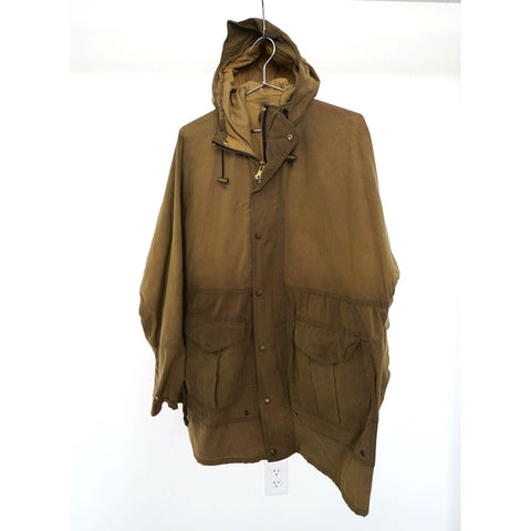 "Retail" Vintage C.C. Filson Co. Mid-Length Foul Weather Hooded Jacket Tan