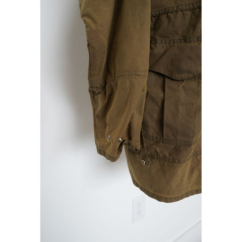 "Retail" Vintage C.C. Filson Co. Mid-Length Foul Weather Hooded Jacket Tan