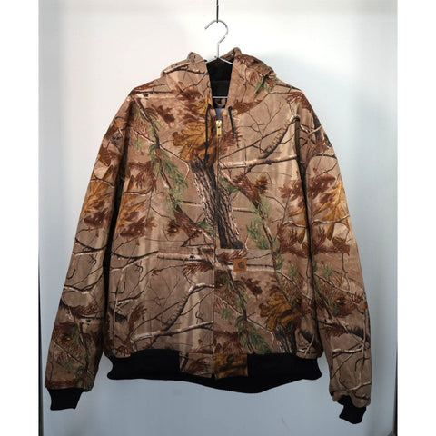 "Retail" Carhartt RealTree Quilt Lined Duck Canvas Camouflage Full Zip Active Jacket 3XL