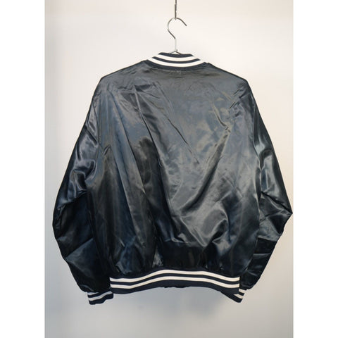 "Retail" Vintage Chalk Line Quilt Lined Penn State Nittany Lions Bomber Jacket Black L