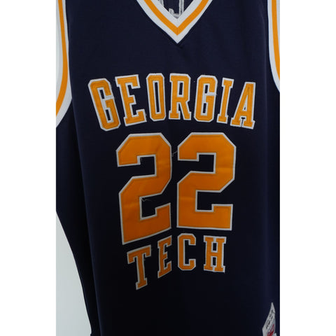 "Retail" Vintage All American Collection Georgia Tech John Salley #22 Jersey Size 54