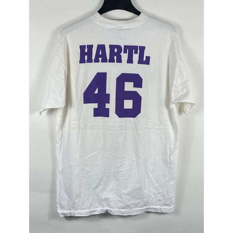 "Retail" Vintage Fruit Of The Loom Michigan Wolverines Matt Hartl #46 Tee Shirt XL