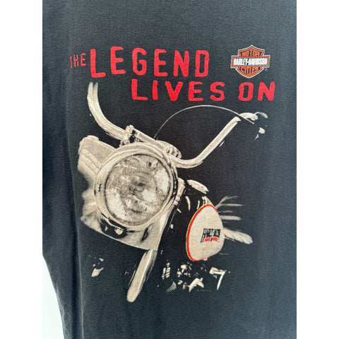 "Retail" Vintage 90s Harley-Davidson Worth Kansas City Graphic Sleeveless Tee Shirt M