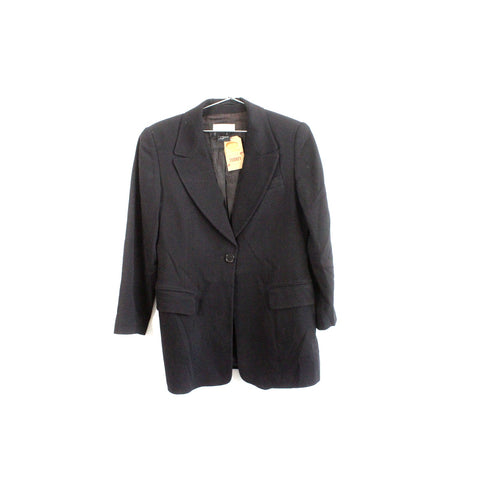 Escada Elements Black Blazer Coat | Classic Elegant Style | Timeless Formalwear | Luxury Designer