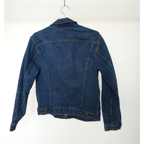 "Retail" VTG 70s Levi's 70505 0217 Denim Trucker Jacket Blue Size 40 Men's Made in USA