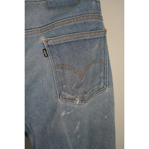 "Retail" Vintage Levi's Black Tab Slim Straight Denim Jeans Blue 39x31 Made in USA