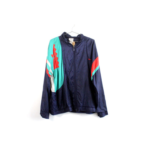 Adidas Étoile Gideon Glick Vintage Colorblock Track Jacket | Retro 80s 90s Athleisure Zip Up Windbreaker | Men’s XL Approx | Streetwear Sportswear Outerwear