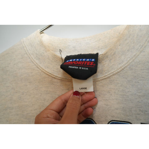 "Retail" VTG America's Favorite NFL Looney Tunes Dallas Cowboys Pullover Sweatshirt Large