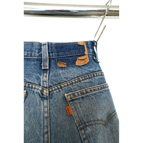 "Retail" Vintage Levi's Orange Tab Boot Cut Denim Jeans Blue W27 Women's
