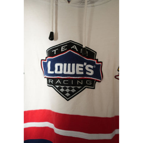 "Retail" Vintage Racing Champions Nascar Team Lowe's Jimmie Johnson Pullover Hoodie XL