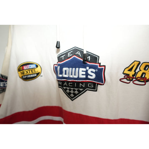 "Retail" Vintage Racing Champions Nascar Team Lowe's Jimmie Johnson Pullover Hoodie XL