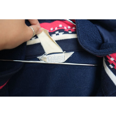 "Retail" Vintage Columbia Sportswear NFL New York Giants Fleece Lined Full Zip Jacket