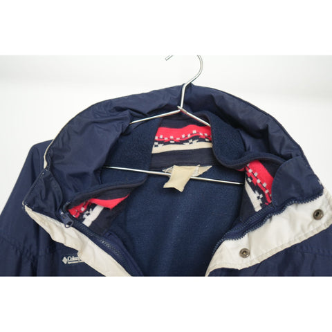 "Retail" Vintage Columbia Sportswear NFL New York Giants Fleece Lined Full Zip Jacket
