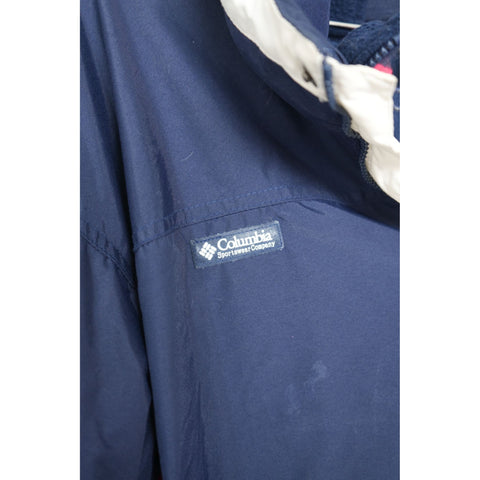 "Retail" Vintage Columbia Sportswear NFL New York Giants Fleece Lined Full Zip Jacket