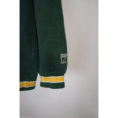 "Retail" Vintage 90s Logo 7 Green Bay Packers Crewneck Pullover Sweatshirt Green/Yellow