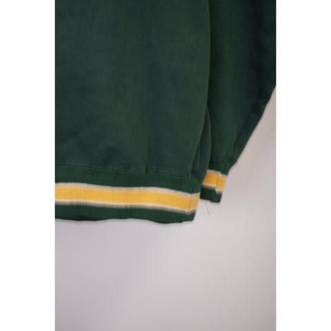 "Retail" Vintage 90s Logo 7 Green Bay Packers Crewneck Pullover Sweatshirt Green/Yellow