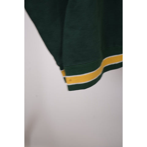 "Retail" Vintage 90s Logo 7 Green Bay Packers Crewneck Pullover Sweatshirt Green/Yellow