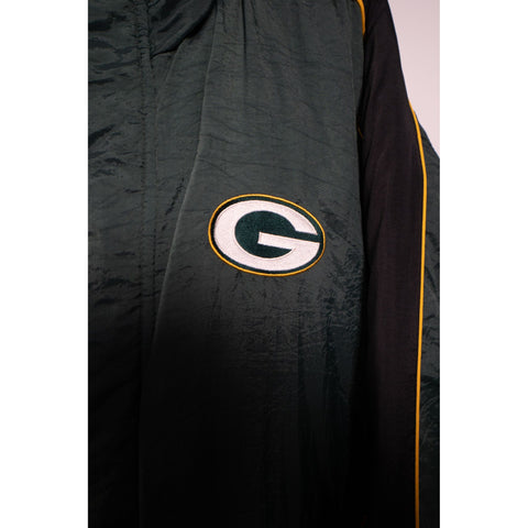 "Retail" Vintage NFL Logo Athletic Green Bay Packers Quilt Lined Insulated Jacket Large