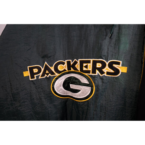 "Retail" Vintage NFL Logo Athletic Green Bay Packers Quilt Lined Insulated Jacket Large