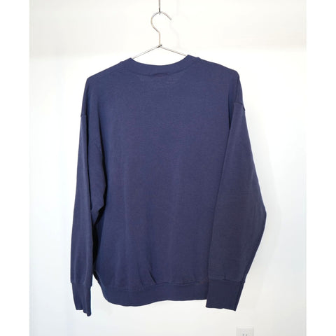 "Retail" Vintage Pooh Winnie The Pooh Embroidered Crewneck Pullover Sweatshirt Navy Blue