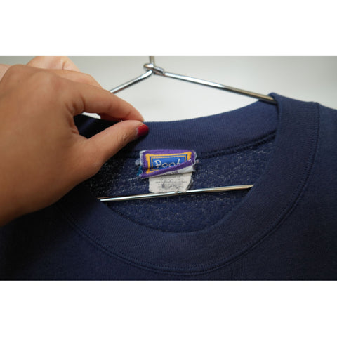 "Retail" Vintage Pooh Winnie The Pooh Embroidered Crewneck Pullover Sweatshirt Navy Blue