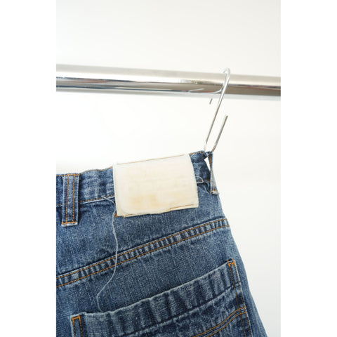 "Retail" Vintage Y2K Southpole Hip Hop Baggy Cargo Denim Jeans Blue W30 Men's