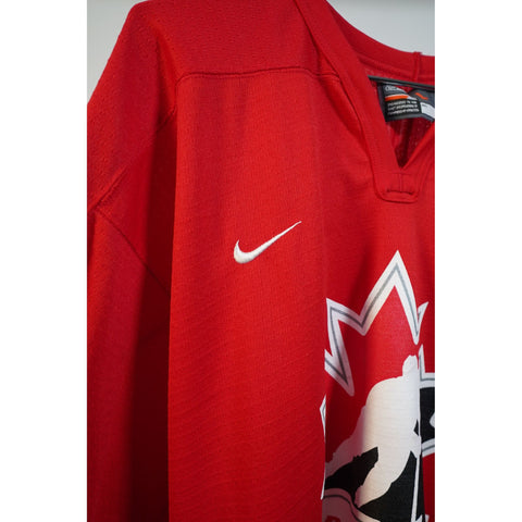 "Retail" Nike Bauer Team Canada NHL Ice Hockey Jersey Red Large