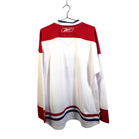 "Retail" Vintage Reebok CCM NHL Montreal Canadiens Ice Hockey Team Jersey Shirt XL Men's