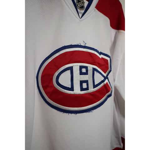 "Retail" Vintage Reebok CCM NHL Montreal Canadiens Ice Hockey Team Jersey Shirt XL Men's