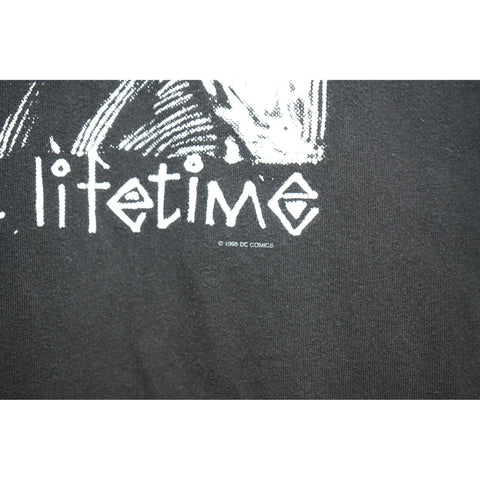"Retail" Vintage 1995 Hanes DC Comics Death the Sandman Graphic Tee Single Stitch Shirt Black XL Men's