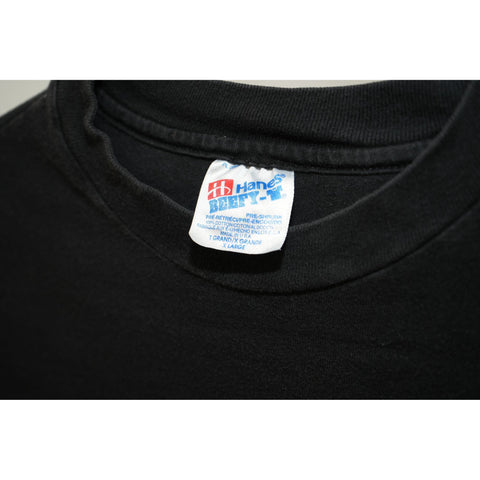 "Retail" Vintage 1995 Hanes DC Comics Death the Sandman Graphic Tee Single Stitch Shirt Black XL Men's