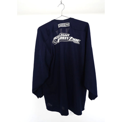"Retail" Vintage CCM New York Islanders NHL Center Ice Bud Light Party Zone Jersey XL