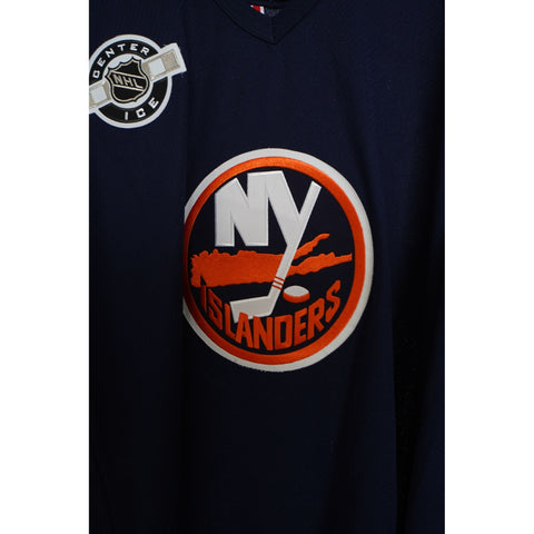 "Retail" Vintage CCM New York Islanders NHL Center Ice Bud Light Party Zone Jersey XL