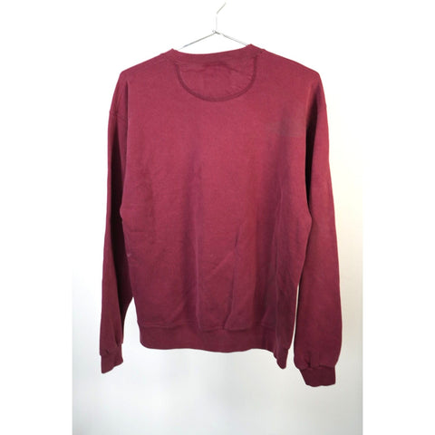 "Retail" Vintage Oarsman Oklahoma Sooners Football Pullover Sweatshirt Maroon M