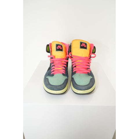 "Retail" Nike Air Jordan 1 Retro High Tokyo Bio Hack Sneakers 555088-201 Size 10.5 Men's