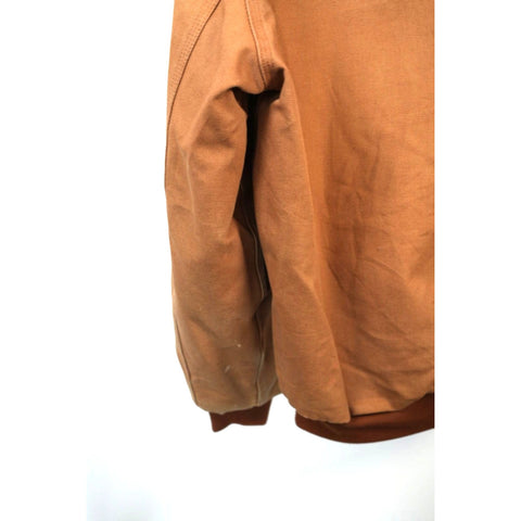 "Retail" Carhartt Thermal Lined Canvas Full Zip Active Jacket Brown