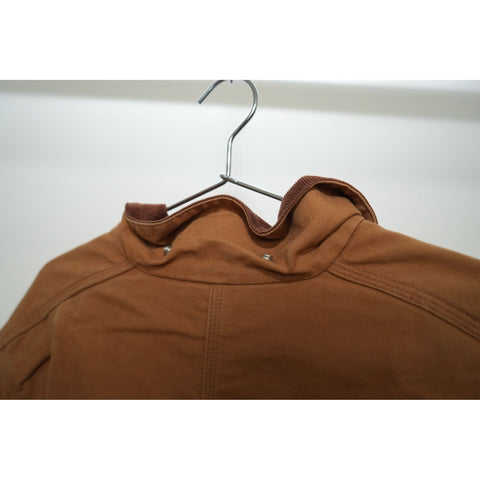 "Retail" VTG Carhartt Blanket Lined Corduroy Collar Duck Canvas Michigan Chore Coat