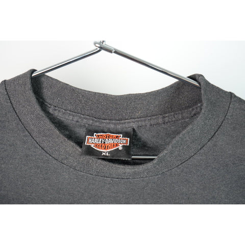 "Retail" Vintage 90s Harley-Davidson 3D Emblem Daytona Bike Week Sleeveless Tee Shirt XL Made in USA