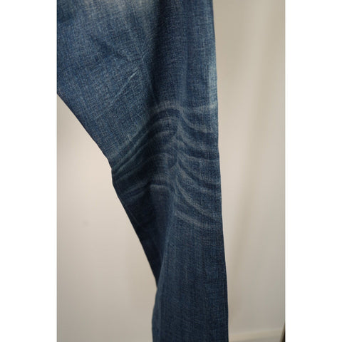 "Retail" Rock Revival James Boot Detailed Stitching Boot Cut Denim Jeans 40x35.5 Men's