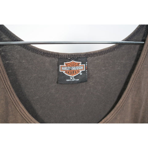 "Retail" Vintage 2000 Harley Davidson Peterson's Miami, Florida Tank Top XL Black