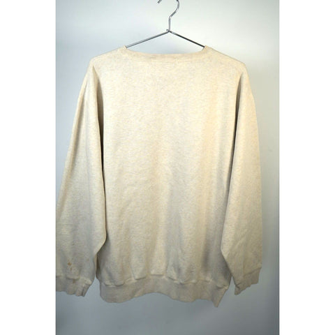 "Retail" Vintage Polo Ralph Lauren Little Pony Pullover Sweatshirt Oatmeal XL