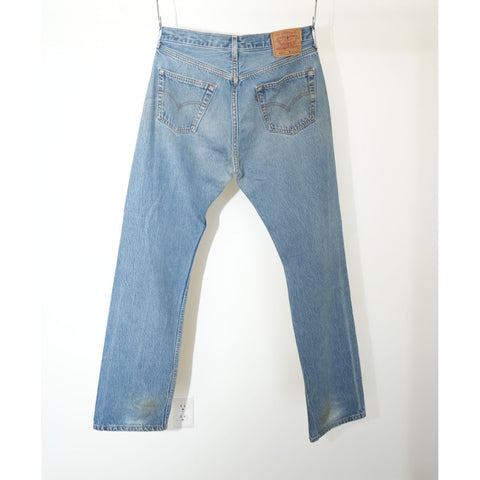 "Retail" Vintage Levi's 501xx Button Fly Straight Leg Denim Jeans W33 Men's Made in USA